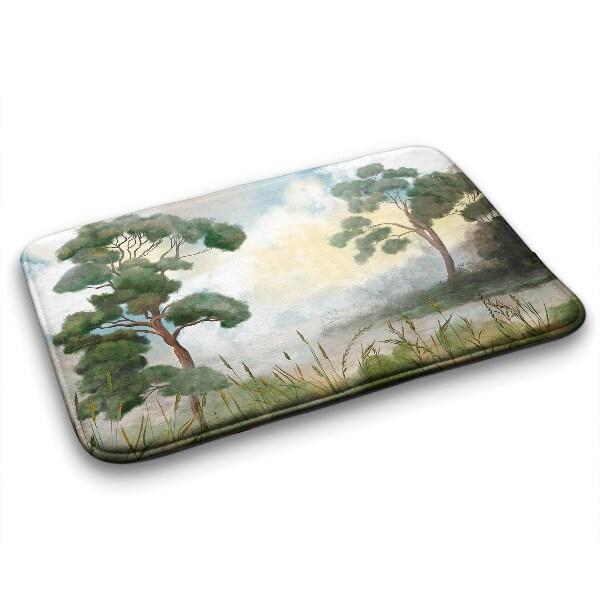 Luxe badmat Landschap Rivier
