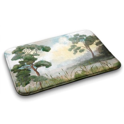 Luxe badmat Landschap Rivier