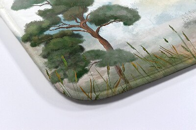 Luxe badmat Landschap Rivier