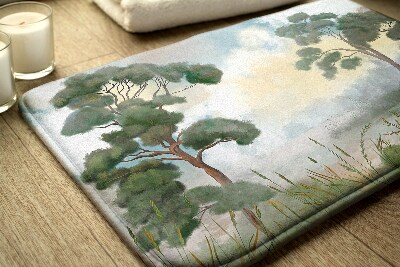 Luxe badmat Landschap Rivier