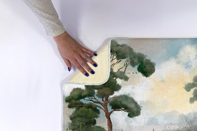 Luxe badmat Landschap Rivier