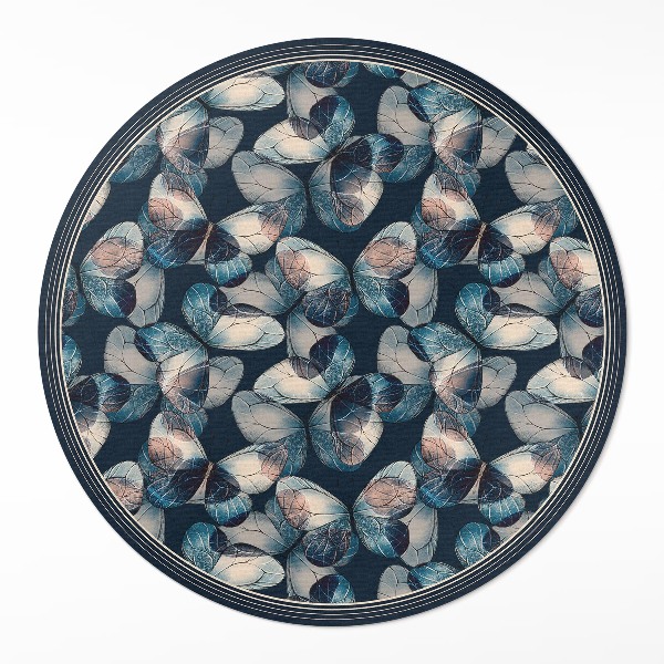 Rond pvc tapijt Vlinders zijn prachtige insecten