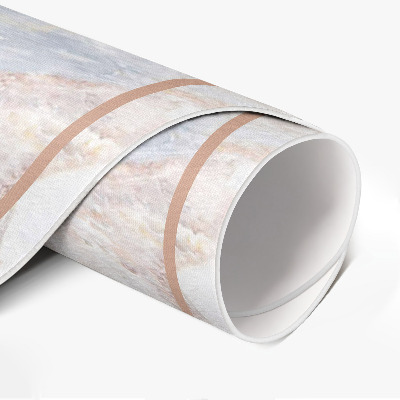 Vinyl vloerkleed rond Stijlvol, modieus en glamoureus marmer