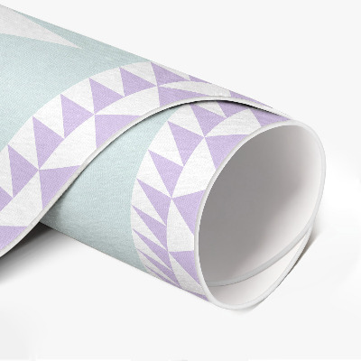 Vinyl vloerkleed rond Heldere sterren decoratie