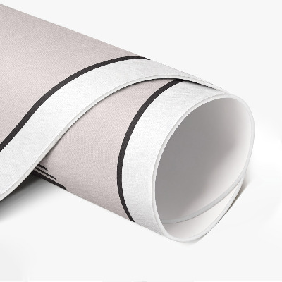 Rond pvc tapijt Abstracte vormen in boho-stijl