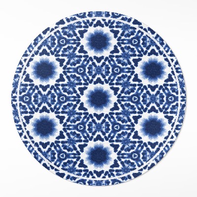 Rond pvc tapijt Decoratief Grieks mozaïekpatroon