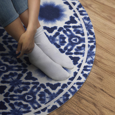 Rond pvc tapijt Decoratief Grieks mozaïekpatroon