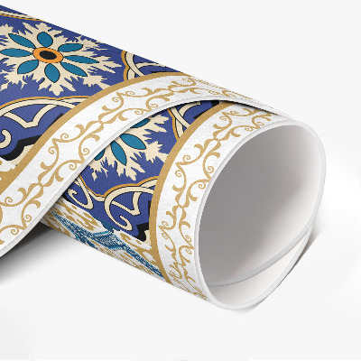 Vinyl vloerkleed rond Decoratieve vloertegels