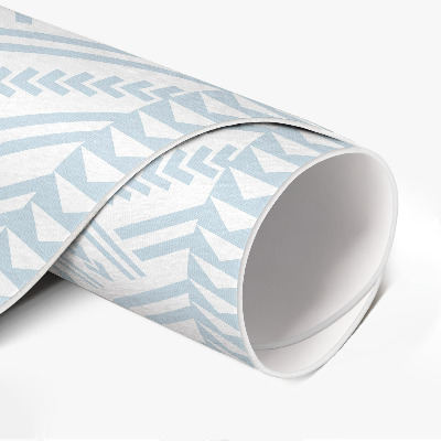 Rond pvc tapijt Modern visgraat modieus patroon