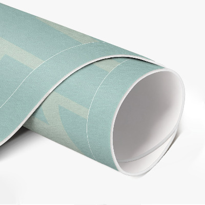 Rond pvc tapijt Plussen en vierkanten abstractie