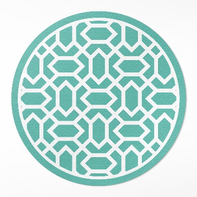 Pvc mat rond Mozaïek van onregelmatige tegels