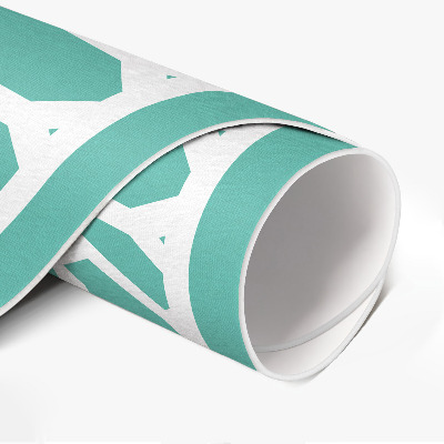 Pvc mat rond Mozaïek van onregelmatige tegels