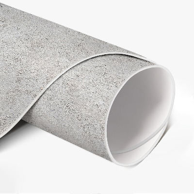 Pvc mat rond Ruwe steen industrieel beton