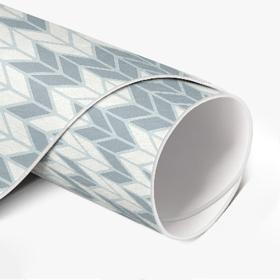 Vinyl vloerkleed rond Boho Indiaas pijlpatroon