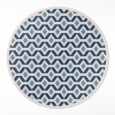Pvc mat rond Geometrisch patroon