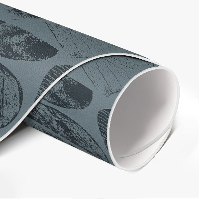 Vinyl vloerkleed rond Stenen pad elegant patroon