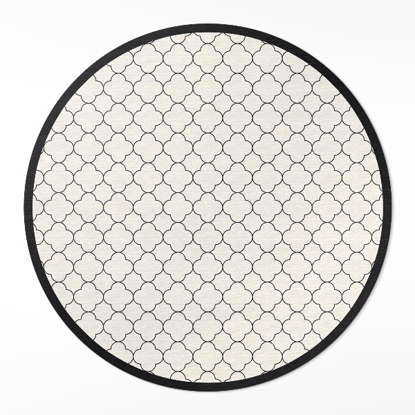 Pvc mat rond Elegant decoratief patroon