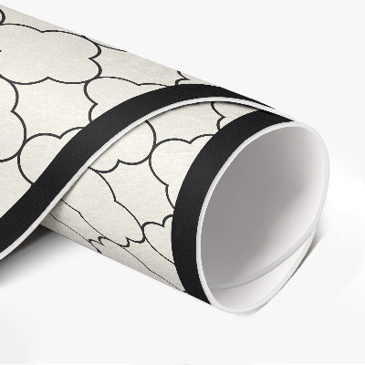 Pvc mat rond Elegant decoratief patroon