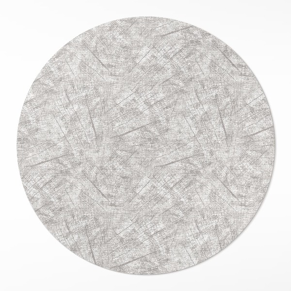 Vinyl vloerkleed rond Abstract patroon imitatiestof