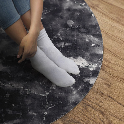 Pvc mat rond Decoratieve marmeren siersteen