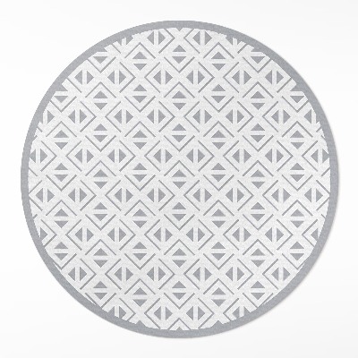 Pvc mat rond Geometrisch minimalistisch patroon