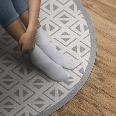 Pvc mat rond Geometrisch minimalistisch patroon