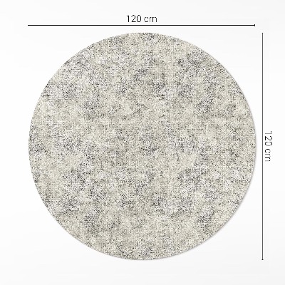 Vinyl vloerkleed rond Achtergrond met imitatiestofvlekken