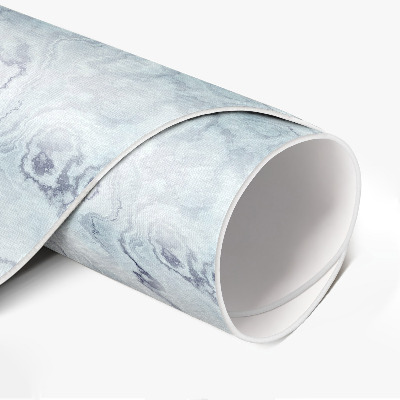 Vinyl vloerkleed rond Gemorste inkt elegante abstractie