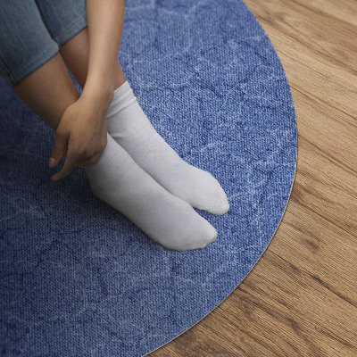 Rond pvc tapijt Abstracte watergebarsten achtergrond