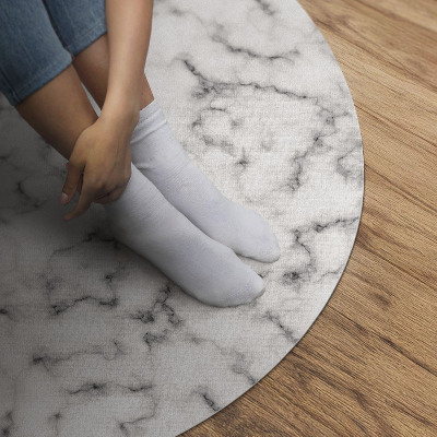 Pvc mat rond Abstracte steen stijlvolle marmer