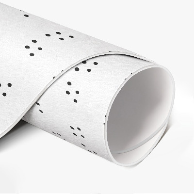 Pvc mat rond Modern, modieus, minimalistisch design