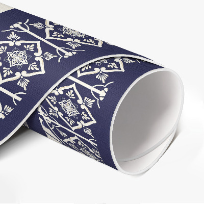 Pvc mat rond Decoratieve tegels in Portugese stijl