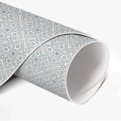 Pvc mat rond Fijne mozaïek sierlijke details