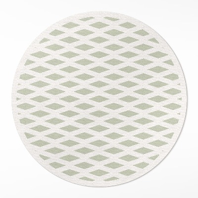Vinyl vloerkleed rond Minimalistisch geometrisch patroon