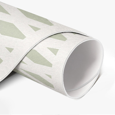 Vinyl vloerkleed rond Minimalistisch geometrisch patroon