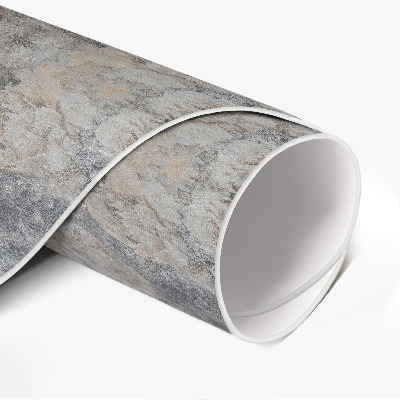 Rond pvc tapijt vintage ornamenten