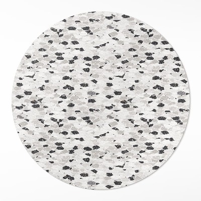 Vinyl vloerkleed rond Stenen plaat, elegant steengoed