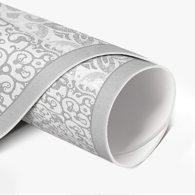 Rond pvc tapijt Siertegels, modieuze mozaïek