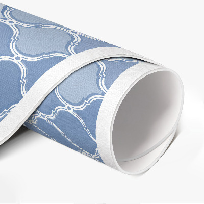 Rond pvc tapijt Mediterrane mozaïek delicate tegels