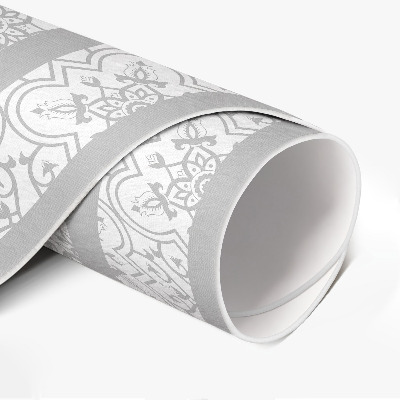 Pvc mat rond Prachtige ornamenten in een elegante stijl