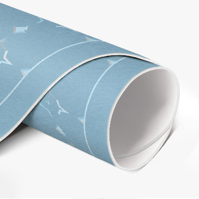 Rond pvc tapijt Een klein, subtiel regelmatig patroon