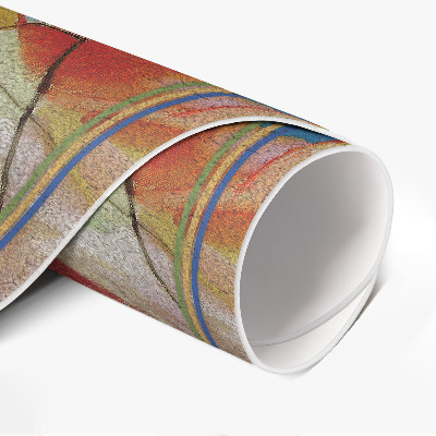 Pvc mat rond Wassily Kandinsky's Groene Centrum