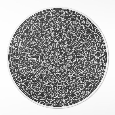 Rond pvc tapijt Oosterse geometrische arabeskenmandala