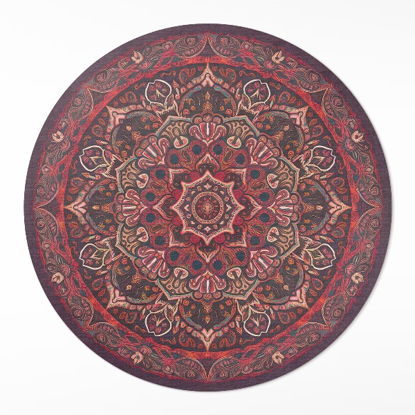 Pvc mat rond Decoratieve mandala in Perzische stijl