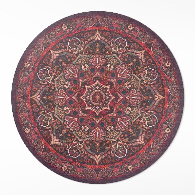 Pvc mat rond Decoratieve mandala in Perzische stijl