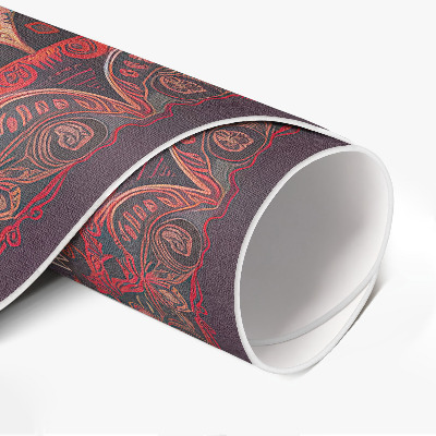 Pvc mat rond Decoratieve mandala in Perzische stijl