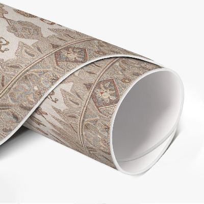 Rond pvc tapijt Vintage mandala-ornament in oude stijl