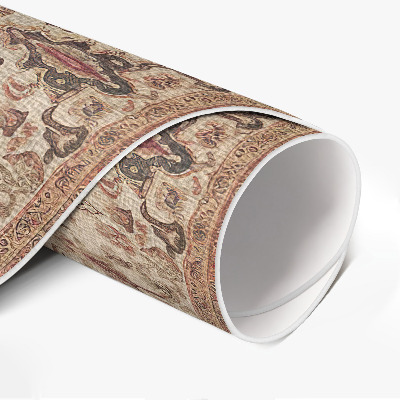 Rond pvc tapijt Perzische motieven vol rijkdom