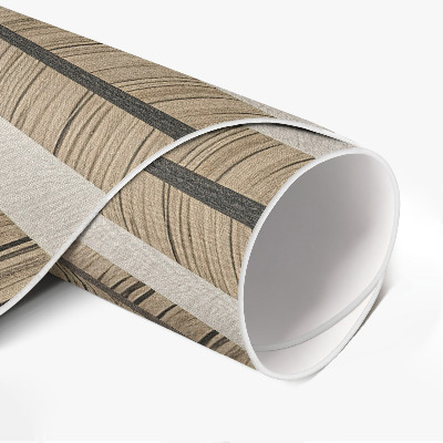 Pvc mat rond Zandgeometrie