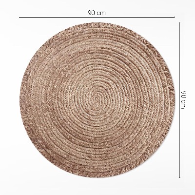 Vinyl vloerkleed rond Strijkerscomposities